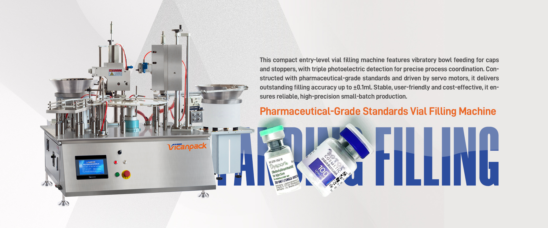 Pharmaceutical Vial Filling Machine